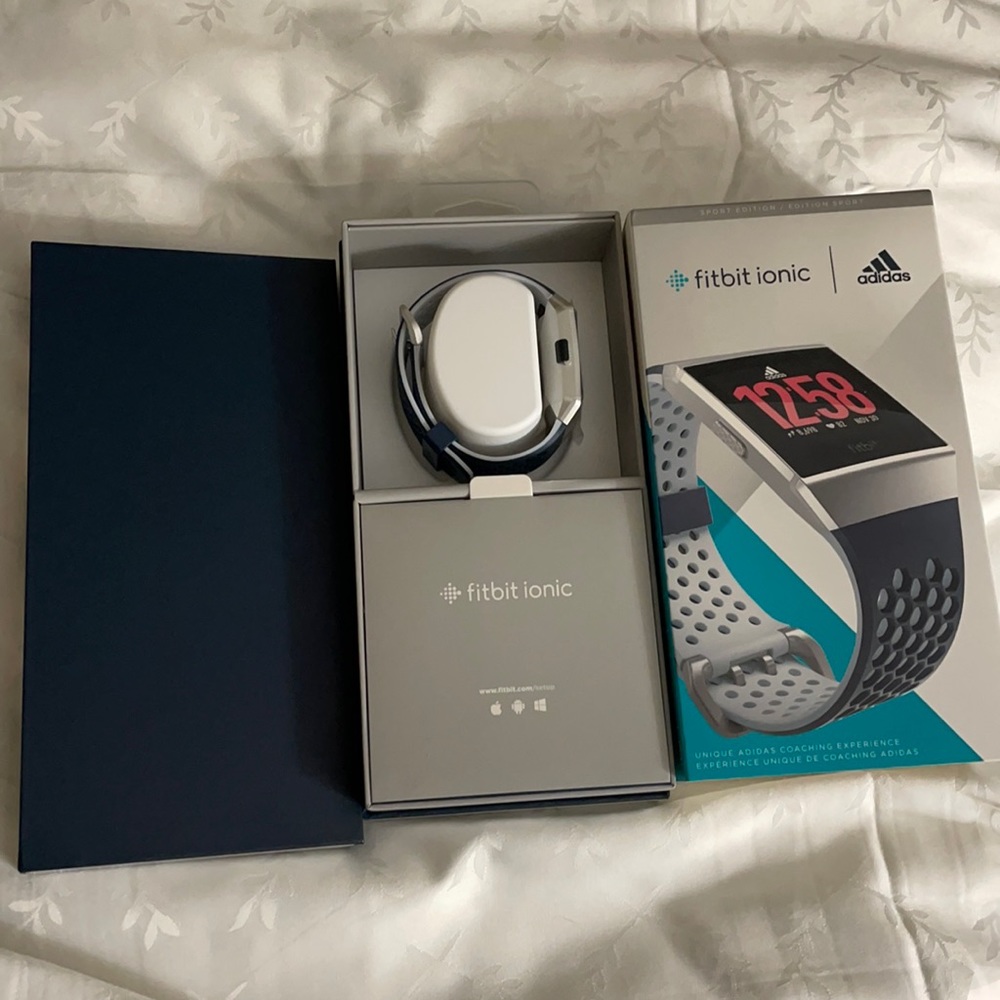 Fitbit Ionic Adidas sport edition. Brand new in box.